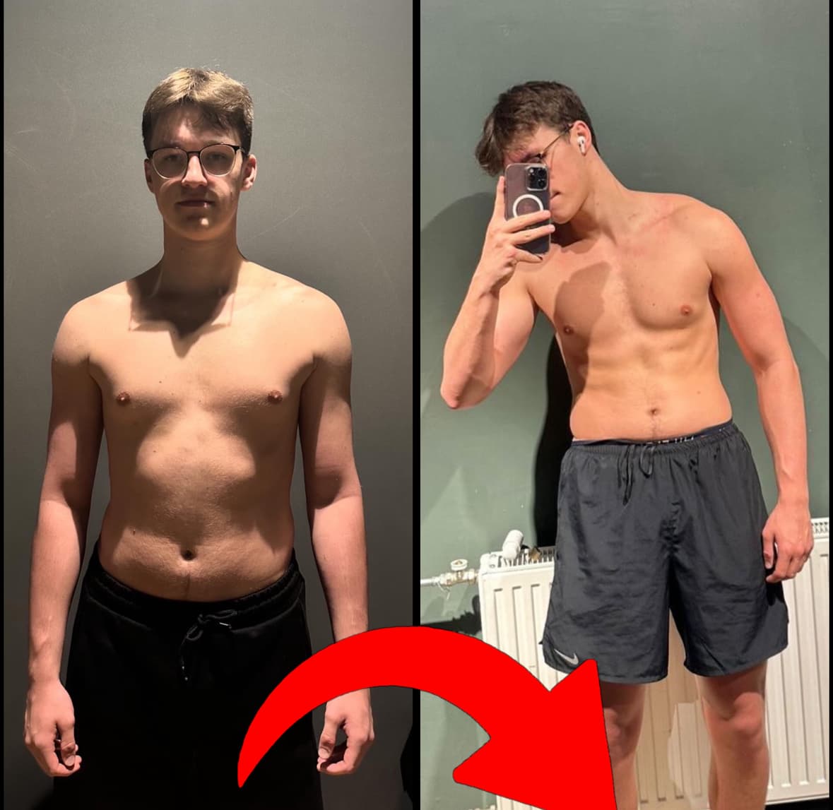 Transformacja klienta - budowa mięśni